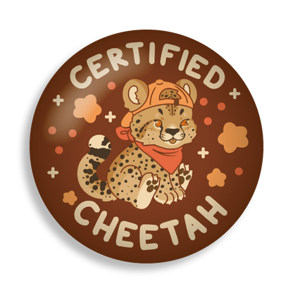 certified critter 2.25" button pins