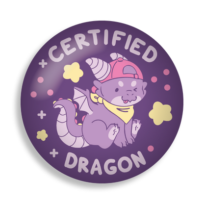 certified critter 2.25" button pins