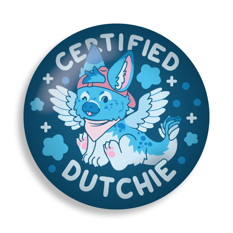 certified critter 2.25" button pins