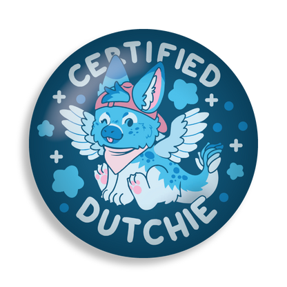 certified critter 2.25" button pins
