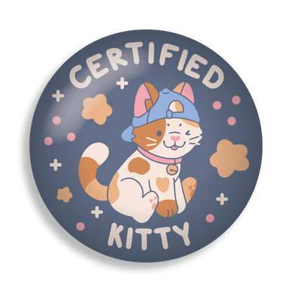 certified critter 2.25" button pins