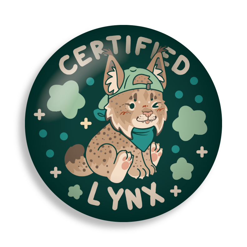 certified critter 2.25" button pins