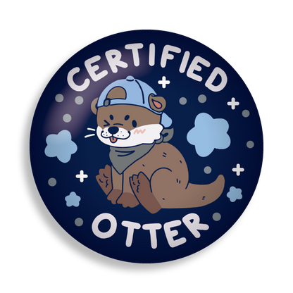 certified critter 2.25" button pins
