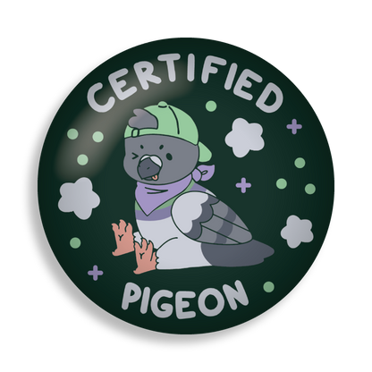 certified critter 2.25" button pins