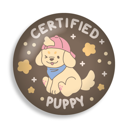certified critter 2.25" button pins