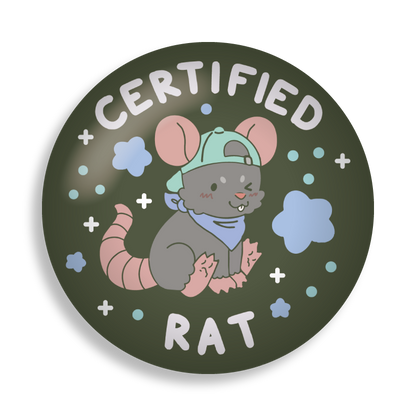 certified critter 2.25" button pins