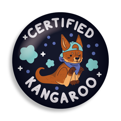 certified critter 2.25" button pins