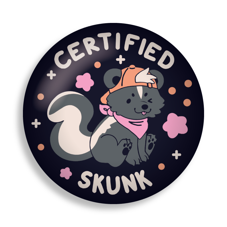 certified critter 2.25" button pins