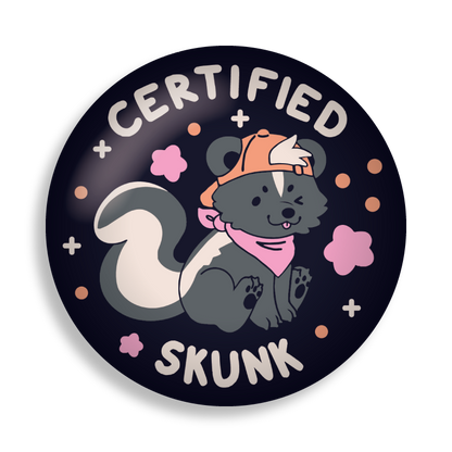 certified critter 2.25" button pins