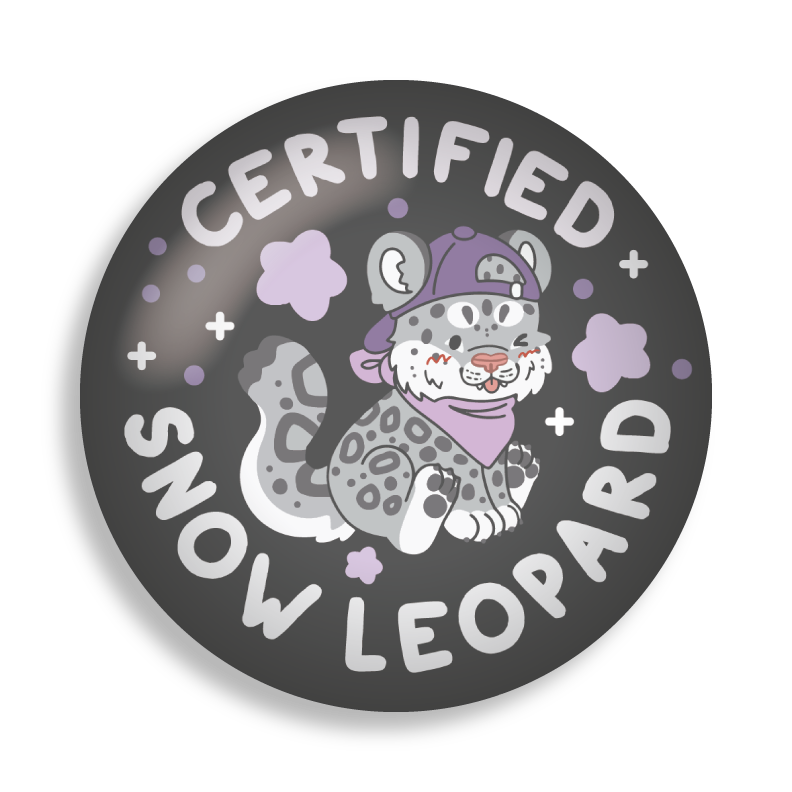 certified critter 2.25" button pins