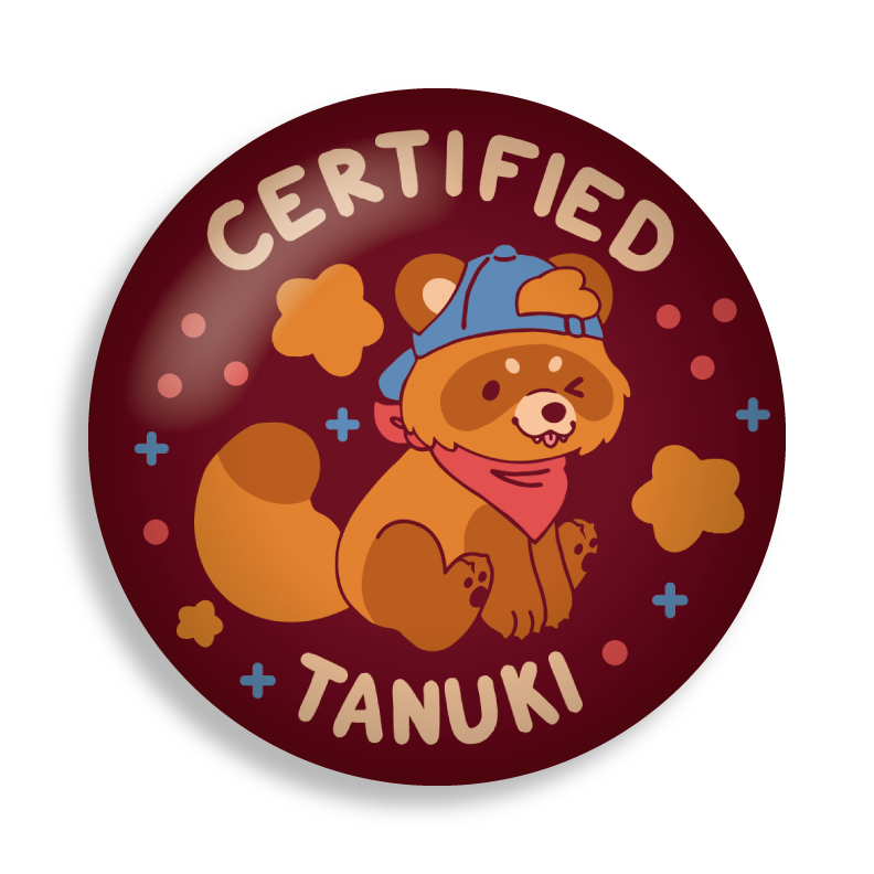 certified critter 2.25" button pins
