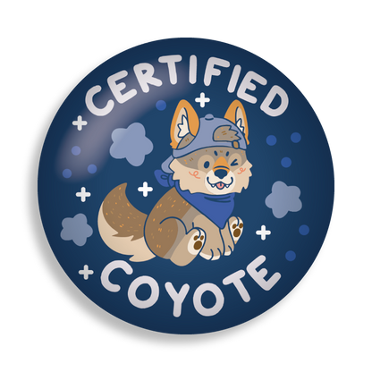 certified critter 2.25" button pins