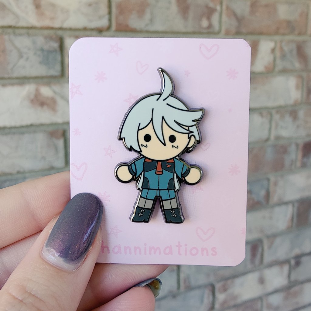 sulemio weebean enamel pins
