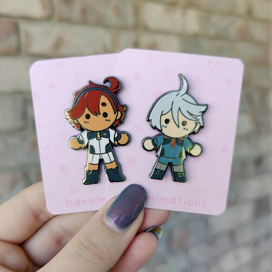 sulemio weebean enamel pins