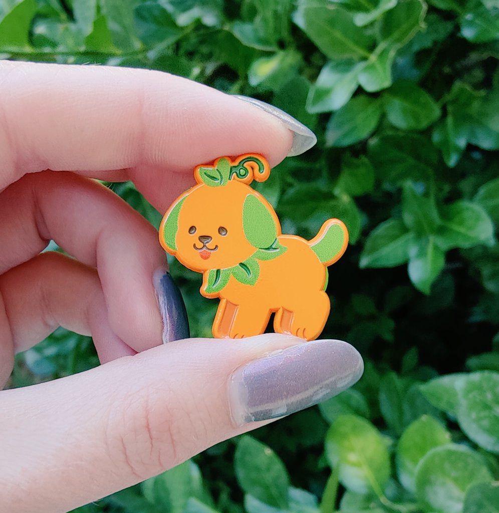 teeny spooky creatures dyed metal pins