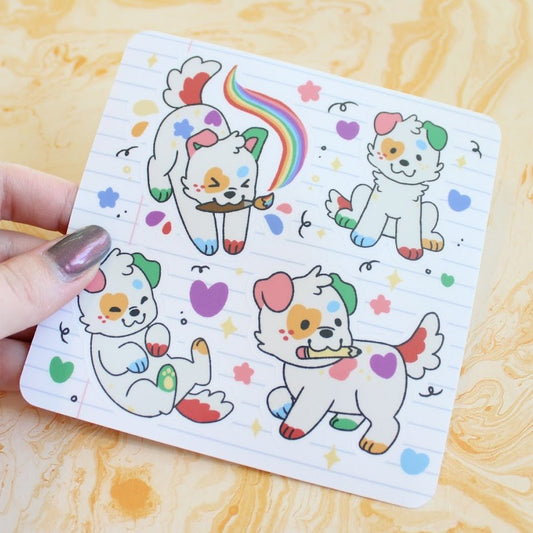 doodles sticker sheet!