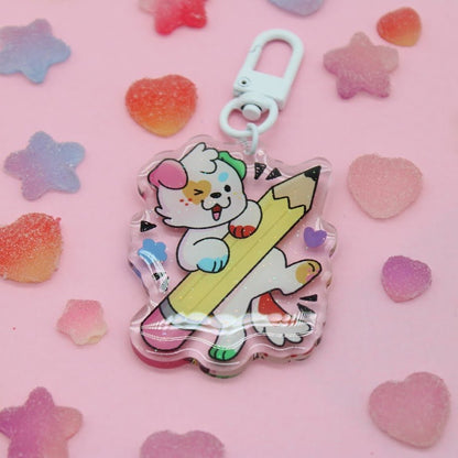 doodles acylic charms