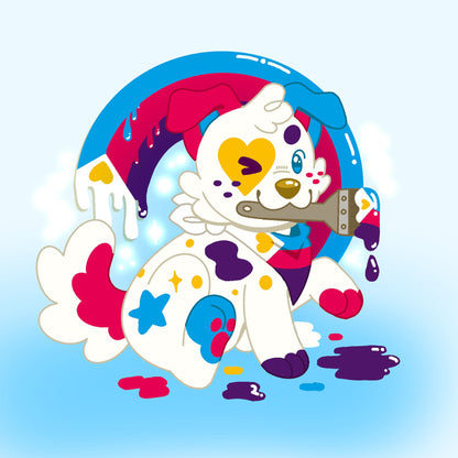 doodles paint your pride 3" vinyl sticker