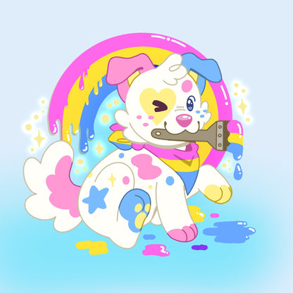 doodles paint your pride 3" vinyl sticker