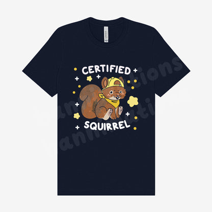 certified squirrel t-shirt