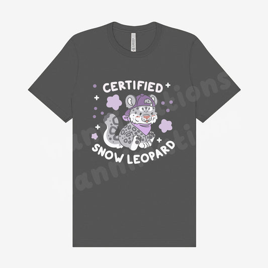 certified snow leopard t-shirt