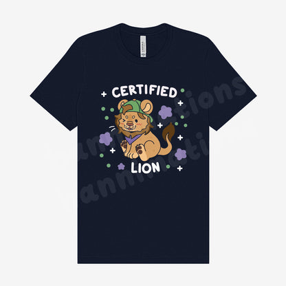 certified lion t-shirt