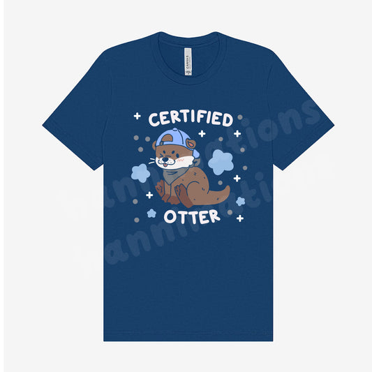 certified otter t-shirt
