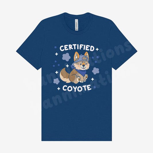 certified coyote t-shirt