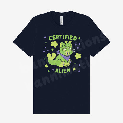 certified alien t-shirts