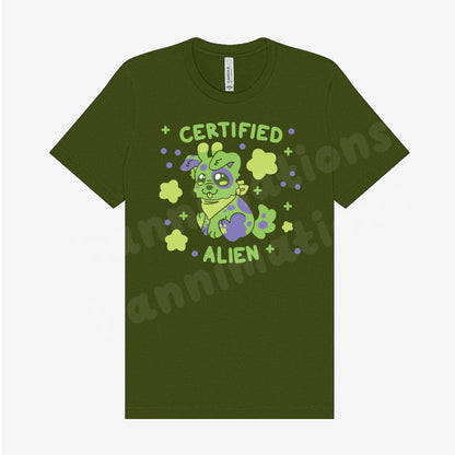 certified alien t-shirts
