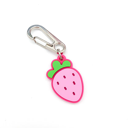 vinyl strawberry mini charm
