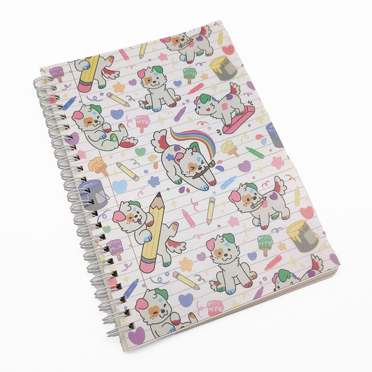 doodles reusable sticker book!