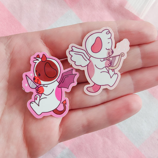 nice/mean scarlet mini sticker set