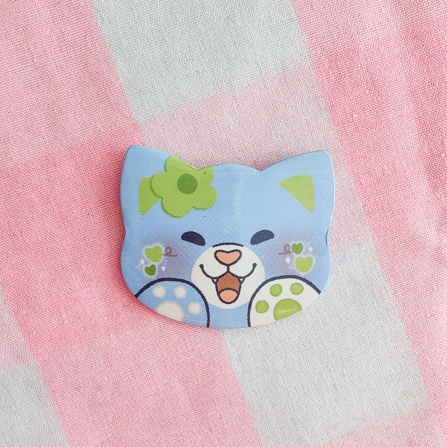 colorful kitties button pins