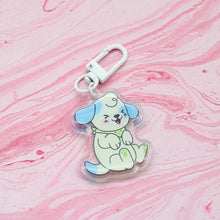 Load image into Gallery viewer, colorful puppies acrylic charms
