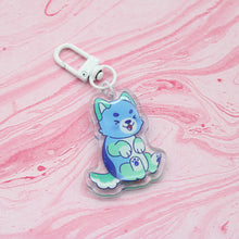 Load image into Gallery viewer, colorful puppies acrylic charms
