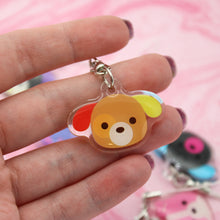 Load image into Gallery viewer, colorful puppy phone charms
