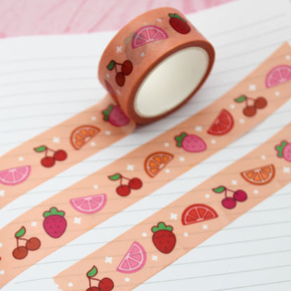 fruity washi tape