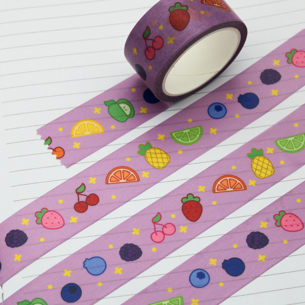 fruity washi tape