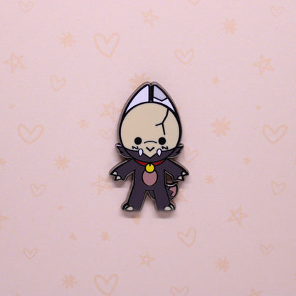 king and the collector weebean enamel pins