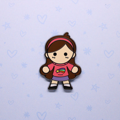 pines twins weebean enamel pins