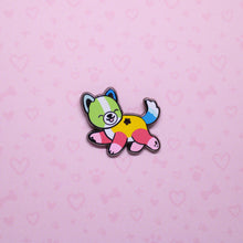 Load image into Gallery viewer, colorful puppies enamel pins V2
