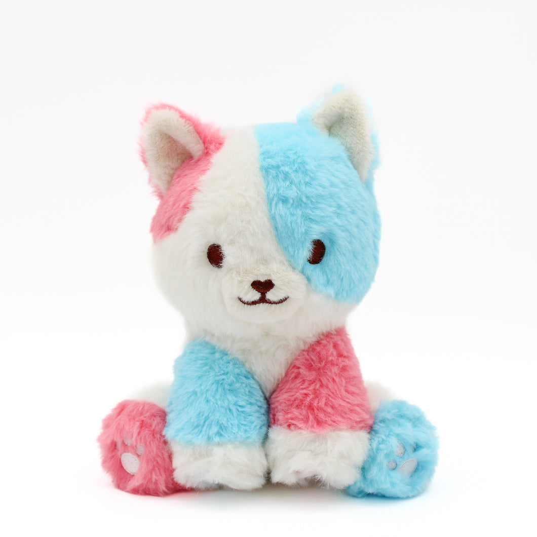 taffy the colorful kitty plushie