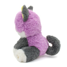 Load image into Gallery viewer, aurora the colorful kitty plushie
