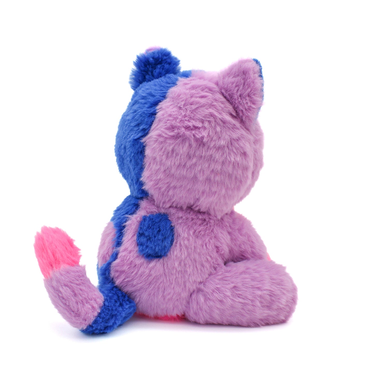 indigo the colorful kitty plushie