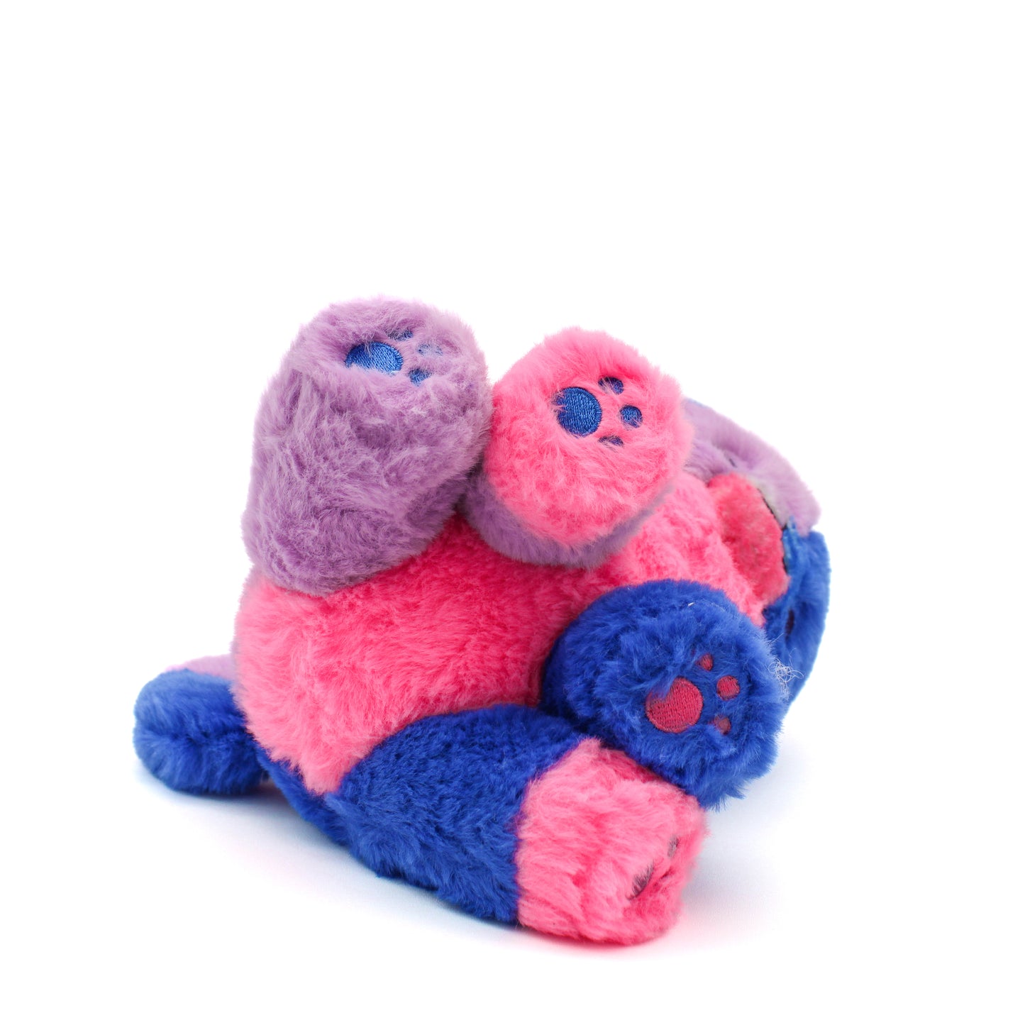 indigo the colorful kitty plushie
