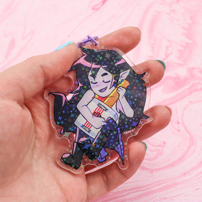 bubbline holo acrylic charms by yenzu (collab!)