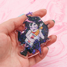 Load image into Gallery viewer, bubbline holo acrylic charms by yenzu (collab!)
