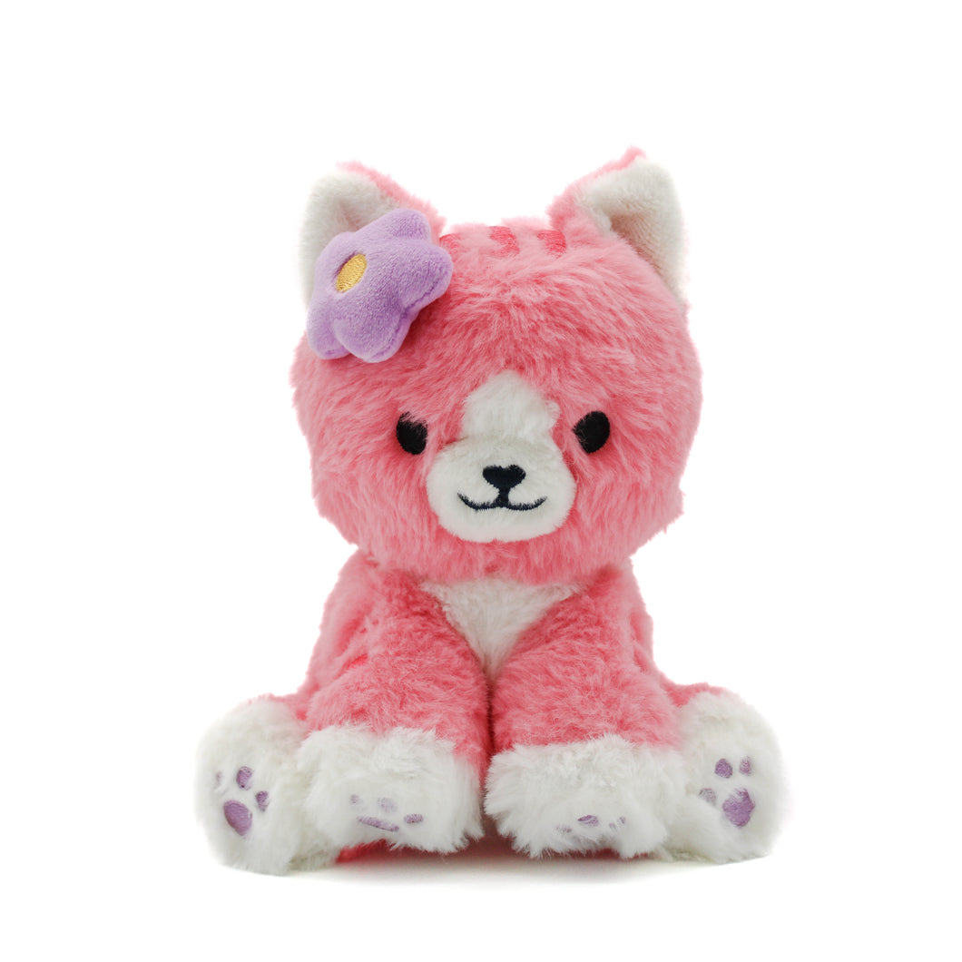 violet the colorful kitty plushie