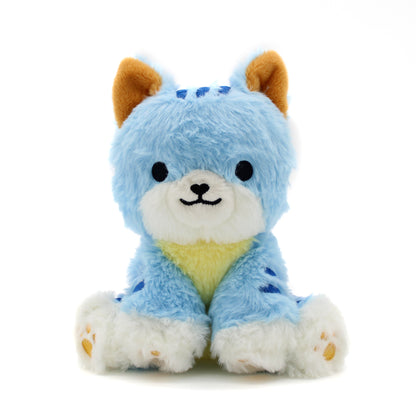queso the colorful kitty plushie